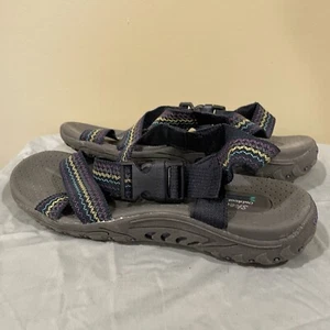 Woman's Skechers Sandals Reggae - Rise & Shine Size 9 Adjustable Strap - Picture 1 of 8
