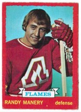 1973-74 O-Pee-Chee Randy Manery Atlanta Flames #131