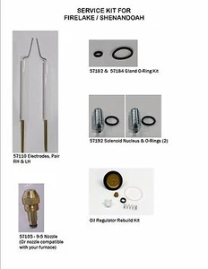 Shenandoah WOB-5 Tune Up Kit Waste oil Burner 70040 W/9-2 Nozzle For F95 & F125 - Picture 1 of 1