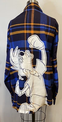Camisa Cakeworthy Disney A Goofy Película Bobby Franela Azul XL Cheese-a Foto 1 de 4
