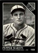 1991 CONLON COLLECTION - TSN - #274 PEPPER MARTIN - CARDINALS -