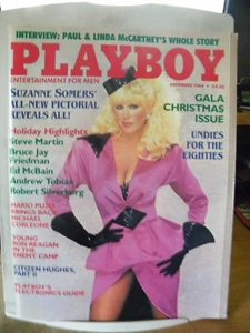 PLAYBOY MAGAZINE DECEMBER 1984  SUZANNE SOMERS NUDE THREES COMPANY SHOW STAR new - Picture 1 of 3