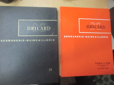 Catalogue Bricard Serrurerie Quincaillerie Numéro 25 de 1965 + Tarif  Catalogue - Photo 1/4