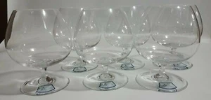 Rare Antique crystal brandy glasses - Cognac Fine by ROYALES DE CHAMPAGNE - Picture 1 of 12