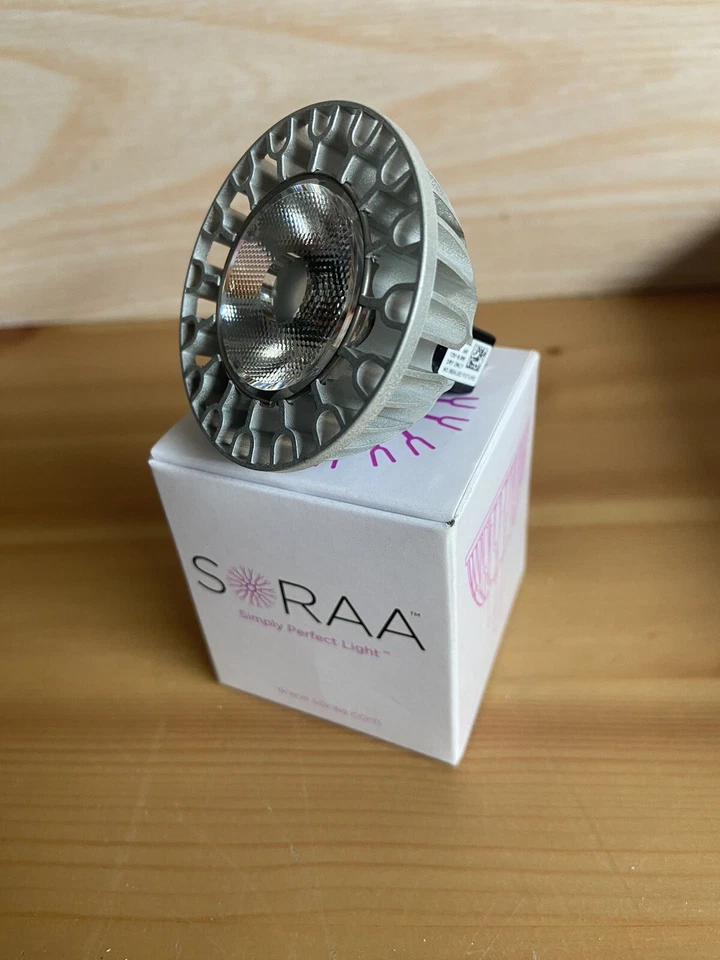 LED - SORAA VIVID MR16-36-B01-12-930-25 3000K NARROW FLOOD Lamp Light Bulb - Image 1 of 4