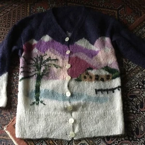 Alpaka Strickcardigan, Gr. 38/40 - Bild 1 von 6