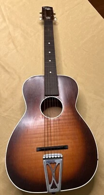 Vintage 1960's Regal Acoustic Small Body Guitar Round Neck-6 Strings-Made in USA - Image 1 of 4