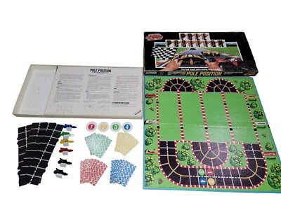 Vintage 1983 Pole Position Board Game Atari By Parker Brothers 100% Complete - Image 1 of 4
