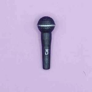 Microphone  - 1:12 Scale dollhouse miniature diorama replica (1 piece) - Picture 1 of 9