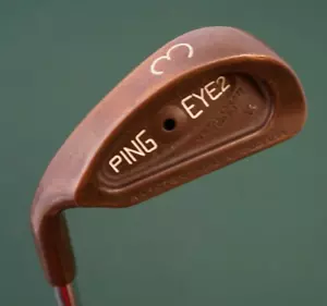 Left Handed Ping Eye2 Beryllium Copper BeCu Black Dot 3 Iron Regular Steel - Picture 1 of 4