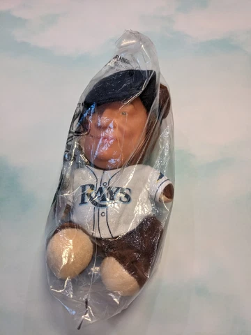 Tampa Bay Rays Times Don Zimmer #64 Bear Plush Doll MLB 8" 2012 RARE NEW SEALED Cover