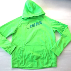 Nike Big Kids GFX Pullover Hooded Sweatshirts DR8461 - Neon Green - XL - NWT - Picture 1 of 7