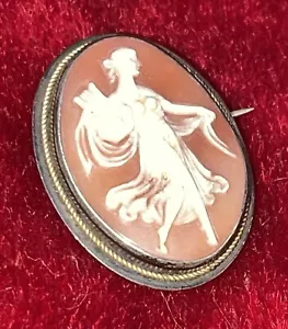 ANTIKE KAMEE ANHÄNGER BROSCHE. RÖMISCHER STIL. Achat. SILBER. SPANIEN. XIXE - Bild 1 von 1