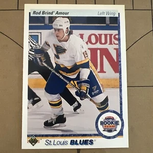 Rod BrindAmour Upper Deck 90 91 All Rookie Team St Louis Blues 347 Hurricanes MN - Picture 1 of 6