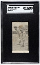 1915 W-UNC NAPOLEON LAJOIE Strip Card SGC A **4 GRADED TOTAL ALL COMPANIES!!!**