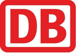 Germany Deutsche Bahn DB logo decals for rolling stock/coaches (3 x versions)