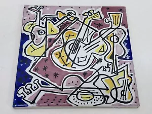 Salvador Dali Keramik Fliese 1954 Spanische Impressionen Kunstwerk Selten #9070 - Bild 1 von 8