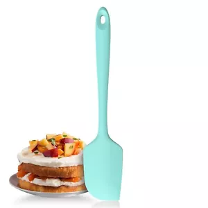 Kitchen Silicone Spatula Set 600บf High Heat Flex Silicone Large Scraper With No - Picture 1 of 9