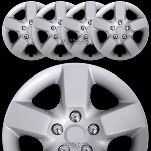 16" Set of 4 Wheel Covers Full Rim Snap On Hub Caps fit R16 Tire & Steel Wheels - Picture 1 of 7