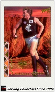 1997 Select Ultimate AFL Cards All Australia Team AA4: Michael Sexton (Carlton)