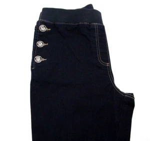 Maine New England Dark Indigo Blue Jeggings Womens  Size 12 Short  - Picture 1 of 9