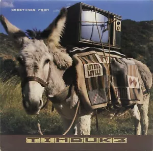 TIMBUK 3 Greetings From Timbuk 3 USED 1986 LP Indie Rock Vinyl Record IRS-5739 - Picture 1 of 2