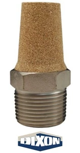 FACTORY NEW! CMF28 Dixon 1/4" NPT Pneumatic Exhaust Muffler Sintered Bronze - Picture 1 of 4