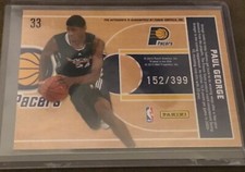 2010-11 Panini Threads /399 Paul George #33 Rookie Auto RC