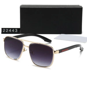 Retro-Polarized-Sunglasses-Men/Women-Pilot-Metal-Outdoor-Driving-Eyewear-Glasses - Picture 1 of 29