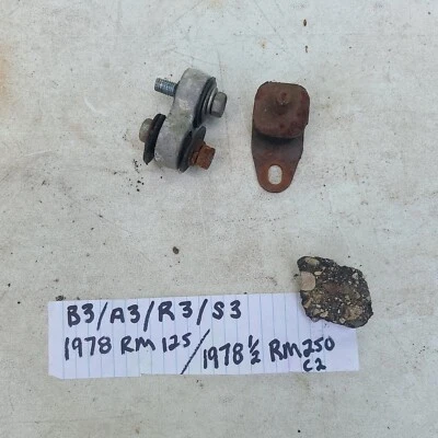 78 Suzuki RM100 RM125 RM250 RM400 1978 suspensión de tubo montaje de escape Foto 1 de 3