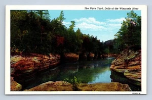 Dells of the Wisconsin River - The Navy Yard Postkarte unbesendet - Bild 1 von 2