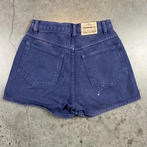 Michael G Shorts Youth 9 Blue Vintage Preowned - Picture 1 of 17