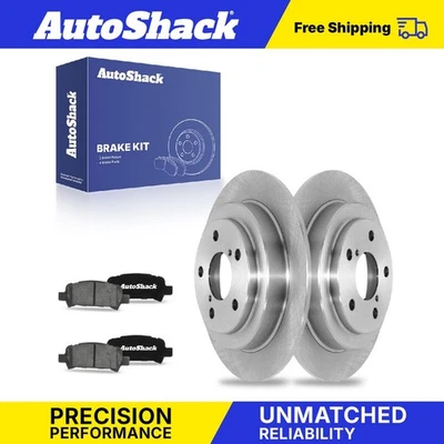 Rear Brake Rotors Ceramic Pads for Subaru Impreza 1998-2003 Forester 2.5L Foto 1 de 4