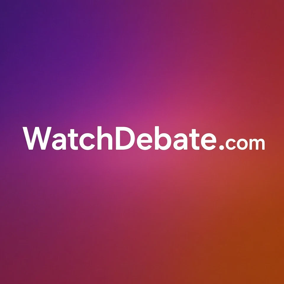 WatchDebate.com - Premium 2 palabras .COM nombre de dominio debate política transmisión de noticias Foto 1 de 1