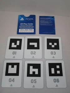 Tarjetas de juego originales Sony Playstation / PS Vita AR -- Juego completo de 6 cartas - - Imagen 1 de 1