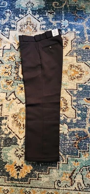 Flying Cross Command Dress Pants 32x32 LAPD Navy 100% Polyester Uniform Trousers - Image 1 of 3