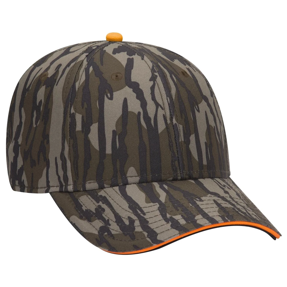 Gorra OTTO 171-1294 Unisex Roble Mossy Camuflaje Visera 6 Paneles Gorra de Béisbol Foto 1 de 1