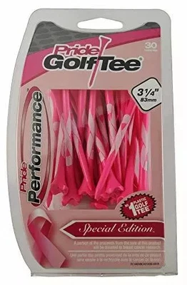 Pride PTS Evolution Breast Cancer Awareness Golf Tees - 3 1/4" (30 Count) - Image 1 of 3