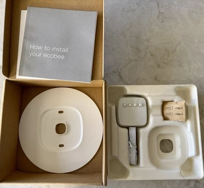 Ecobee3 Lite Smart Thermostat Power Extender Kit and Trim Plate - NO THERMOSTAT - Image 1 of 4