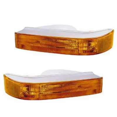 For Ford F-Super Duty 1992-1997 Turn Signal Lights Driver & Passenger Side Pair - Image 1 of 4