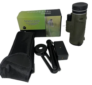 Monocular Telescope Portable Water Proof 80x100 High Quality Open Box - Picture 1 of 5