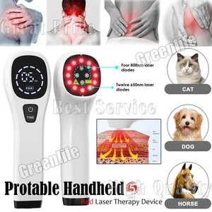 Physical Therapy Red Light Arthritis Pain Relief Equipments Handheld 808nm Devic - Foto 1 di 14