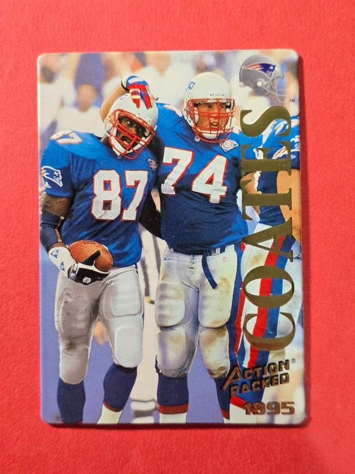 1995 Action Packed #4 Ben Coates, cd1 - Image 1 of 3