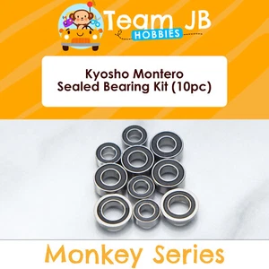 Kyosho Montero - 10 Pcs Rubber Sealed Bearings Kit - Picture 1 of 2