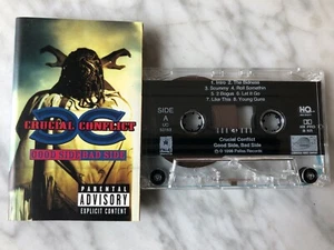 Crucial Conflict Good Side Bad Side Cassette Tape 1998 Pallas UC-53163 Hip-Hop - Picture 1 of 3