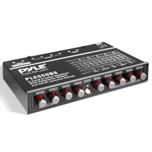 Pyle 5 Bands Graphic Equalizer with Bluetooth, AUX & RCA Inputs/Outputs - Picture 1 of 8