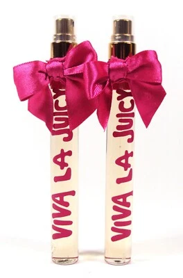 Two Viva La Juicy by Juicy Couture .33oz / 10ml EDP Purse Sprays NEW - Image 1 of 2