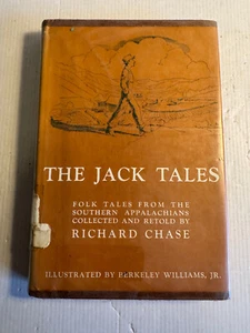 Jack Tales Richard Chase HCDJ 1953 Folk Tales Appalachians Ex-Library Vintage - Bild 1 von 10