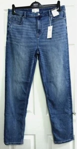 Womens Denim Jeans Marks Ladies Straight Leg Stretch Size 6-32 Trouser Pants - Picture 1 of 6