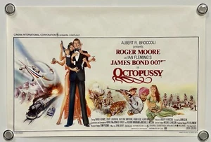 “OCTOPUSSY” 1983 Belgian Movie Poster 14”x21” James Bond 007 - Picture 1 of 7